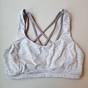 Lululemon Energy Bra Grey/Lavender